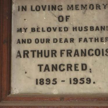 TANCRED Arthur Francois 1895-1959