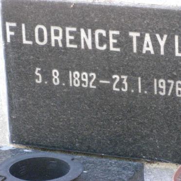 TAYLOR Florence 1892-1976