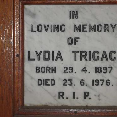TRIGACI Lydia 1897-1976