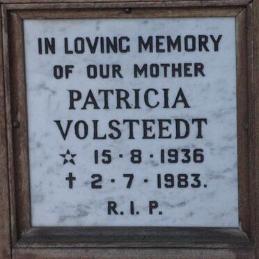 VOLSTEEDT Patricia 1936-1983