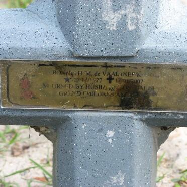 VAALINE??? Bonnie H.M., de 1927-2007