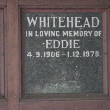 WHITEHEAD Eddie 1906-1978