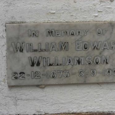WILLIAMSON William Edward 1873-1952