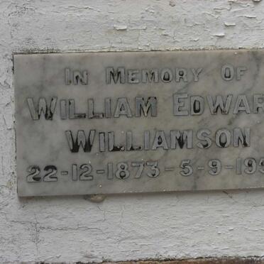 WILLIAMSON William Edward 1873-1952