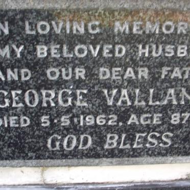 WALLANCE George -1962