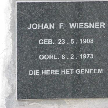 WIESNER Johan F. 1908-1973