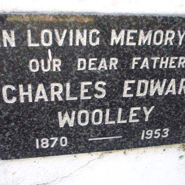 WOOLLEY Charles Edward 1870-1953