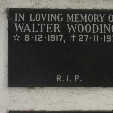 WOODING Walter 1917-1976