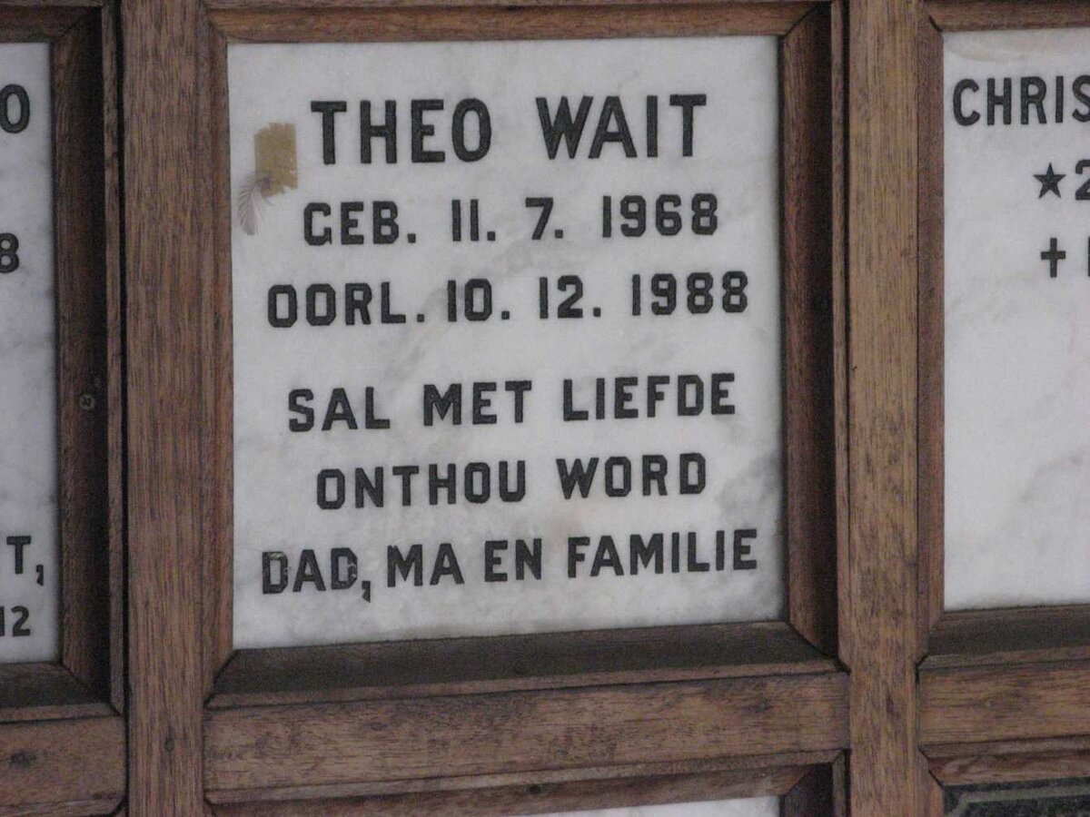 WAIT Theo 1968-1988