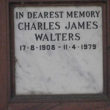 WALTERS Charles James 1908-1979