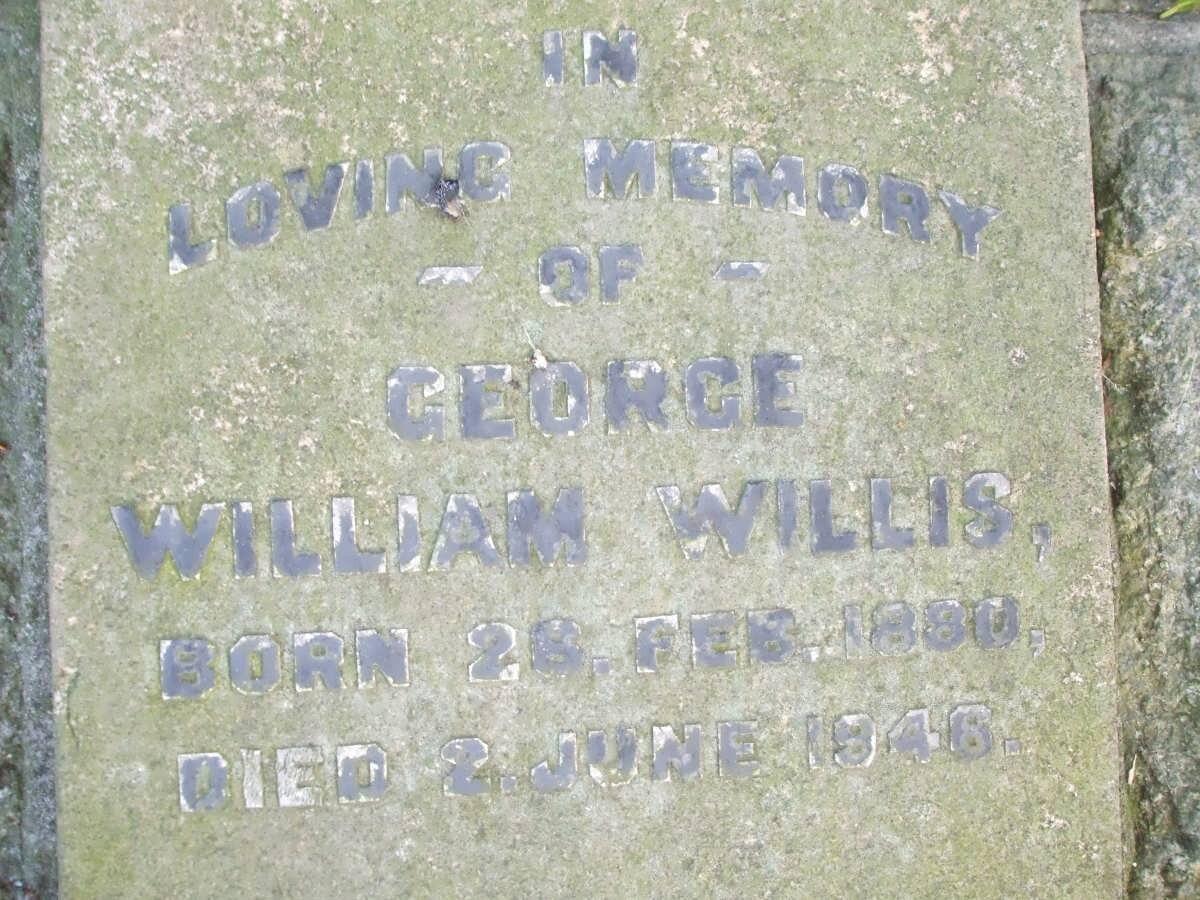 WILLIS George William 1880-1946