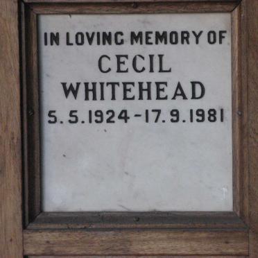 WHITEHEAD Cecil 1924-1981