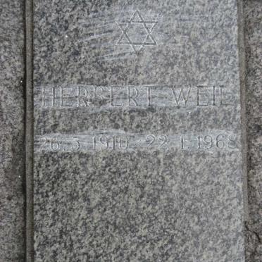 WEIL Herbert 1910-1968