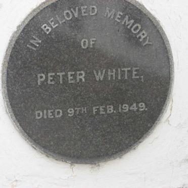 WHITE Peter -1949