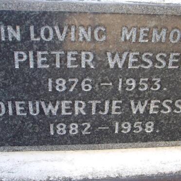 WESSEL Pieter 1876-1953 &amp; Dieuwertje 1882-1958