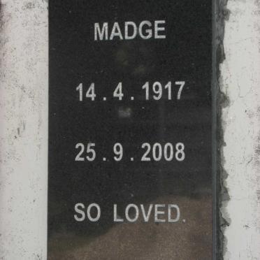 ? Madge 1917-2008