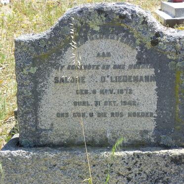 LIEDEMANN Salome ? 1872-1942