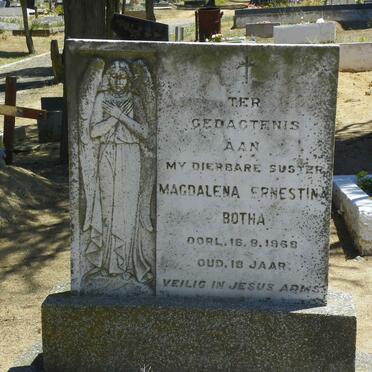 BOTHA Magdalena Ernestina -1968