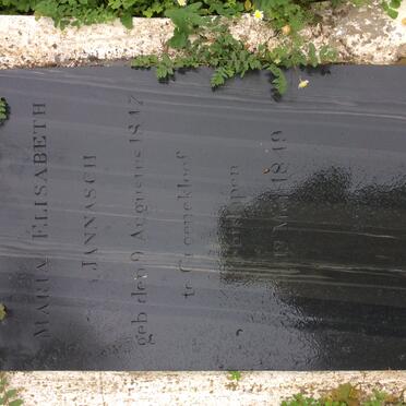 JANNASCH Maria Elisabeth 1847-1849