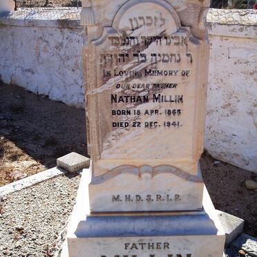 MILLIN Nathan 1866-1941