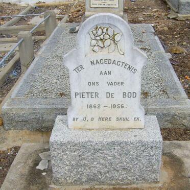 BOD Pieter, de 1862-1956