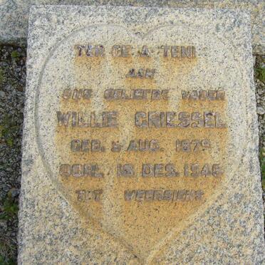GRIESSEL Willie 1879-1946