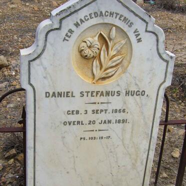 HUGO Daniel Stefanus 1866-1891