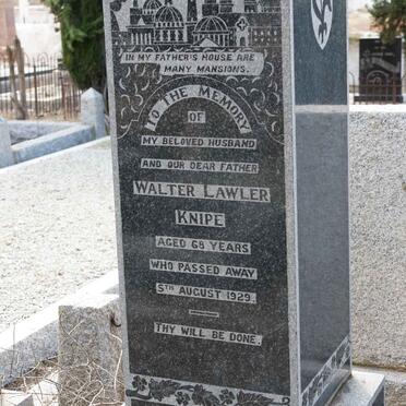 KNIPE Walter Lawley -1929