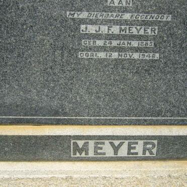 MEYER J.J.F. 1885-1946