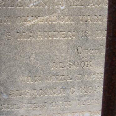 ROSSOUW Susanna G. -1862