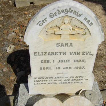 ZYL Sara Elizabeth, van 1925-1927