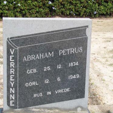 VERREYNNE Abraham Petrus 1874-1949