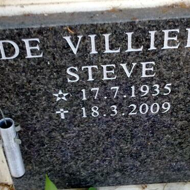 VILLIERS Steve, de 1935-2009