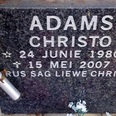 ADAMS Christo 1980-2007