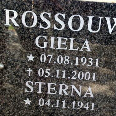 ROSSOUW Giela 1931-2001 &amp; Sterna 1941-