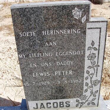 JACOBS Lewis Peter 1929-1982