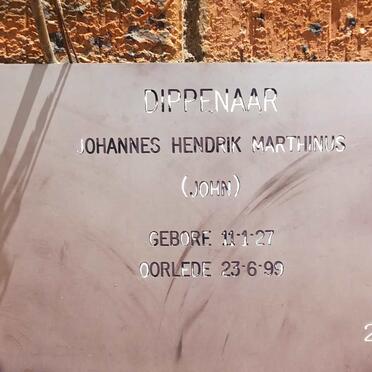 DIPPENAAR Johannes Hendrik Marthinus 1927-1999
