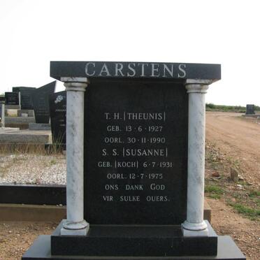 CARSTENS T.H. 1927-1990 &amp; S.S KOCH 1931-1975