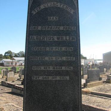 BASSON Albertus Willem 1874-1946 &amp; Anna Catharina  van HEERDEN 1943