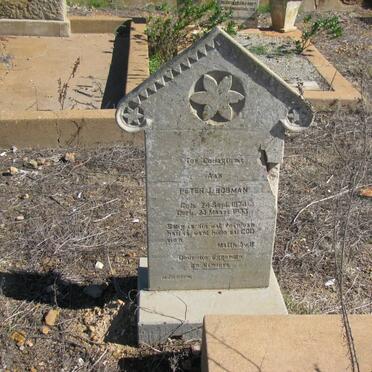 BOSMAN Pieter J. 1874-1933