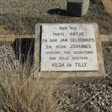 GELDENHUYS Jan &amp; Antjie :: GELDENHUYS Johannes