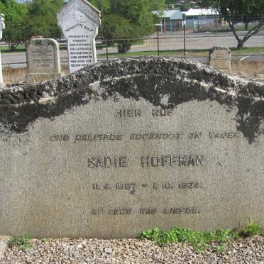 HOFFMAN Sadie 1897-1934