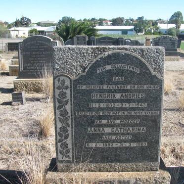 HANEKOM Hendrik Andries 1873-1943 &amp; Anna Catharina KOTZE 1882-1963