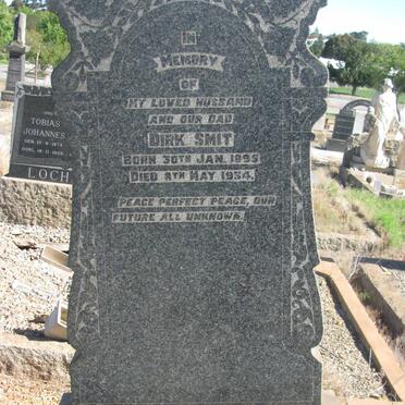 KITSHOFF Dirk Smit 1895-1934