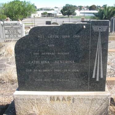 MAAS Catherina Hendrina 1869-1954