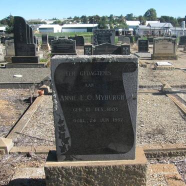 MYBURGH Anna L.C. 1883-1957