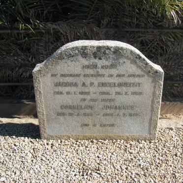 ENGELBRECHT Cornelius Johannes 1889-1965 &amp; Jacoba A.P. 1886-1958