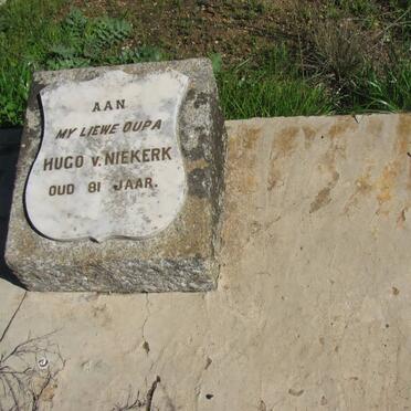 NIEKERK Hugo, v. 
