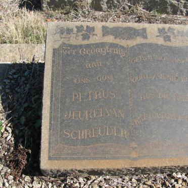 SCHREUDER Petrus Jeureiaan 1879-1951