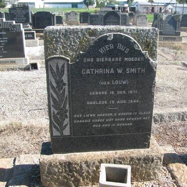 SMITH Cathrina W. nee LOUW 1871-1946